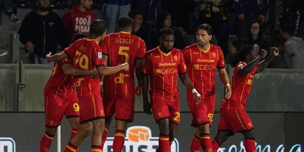 莱切客场2-1战胜比萨，意甲降级球队确定，小辣椒在保级战中斩获5分
